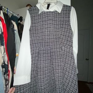 Trendy, cute collared dress
